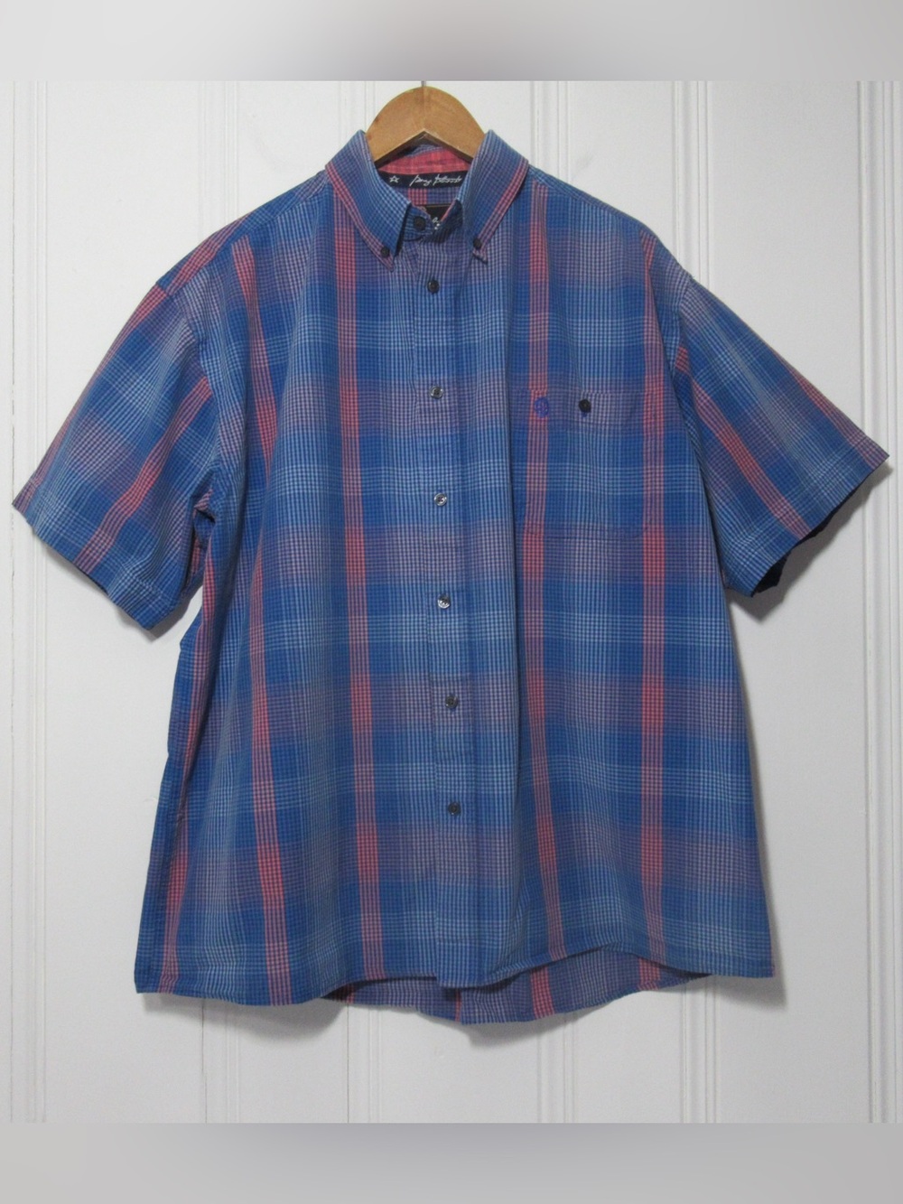George Strait Collection by Wrangler Short Sleeve Western Button Down Shirt XL